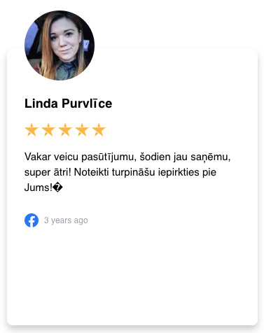 klientu vērtējums