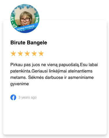klientu vērtējums