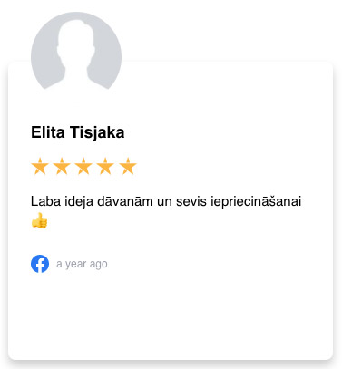klientu vērtējums