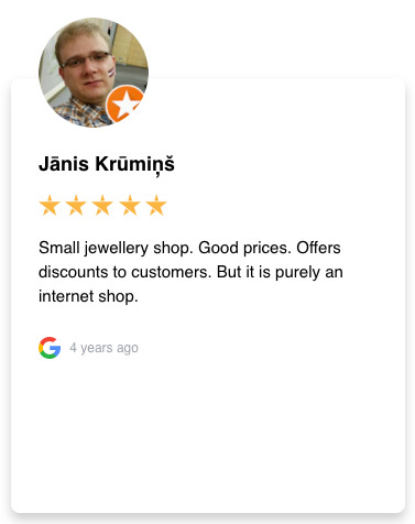 klientu vērtējums