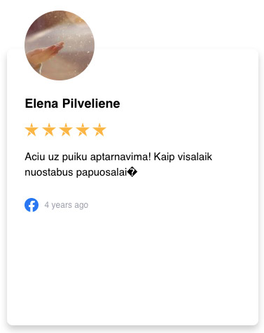 klientu vērtējums
