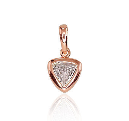 Kettenanhänger aus Gold mit Diamanten
