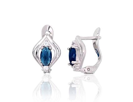 Ohrringe aus Silber mit Zirkonia
