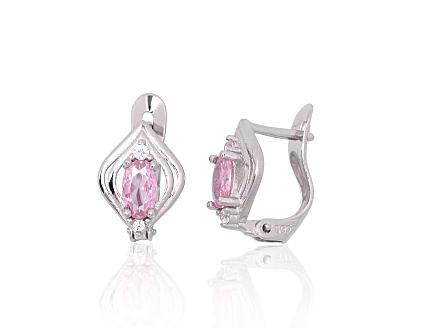 Sudraba auskari ar cirkoniem