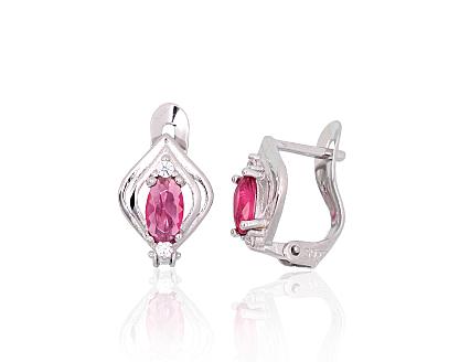 Ohrringe aus Silber mit Zirkonia