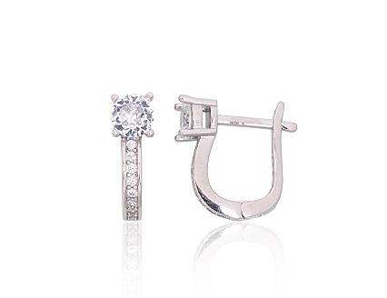 Ohrringe aus Silber mit Zirkonia