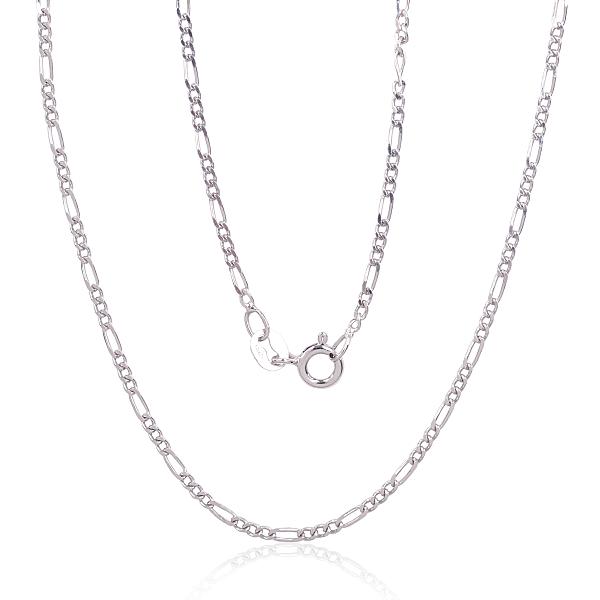 Sudraba ķēdīte "Figaro 1.8 mm"