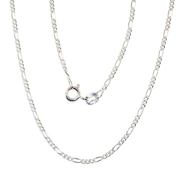 Sudraba ķēdīte "Figaro 1.8 mm"