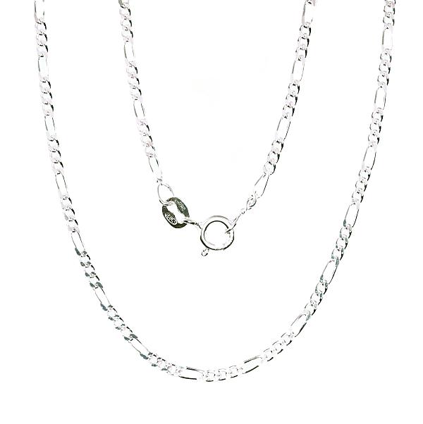 Sudraba ķēdīte "Figaro 2 mm"