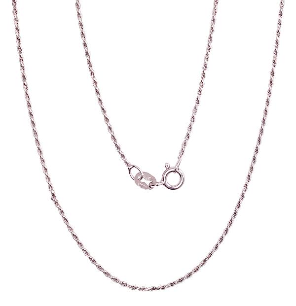 Sudraba ķēdīte "Tauvas (Rope) 1.1 mm"