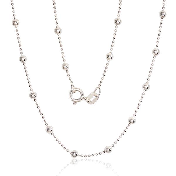 Sudraba ķēdīte "Krellītes 1 mm"