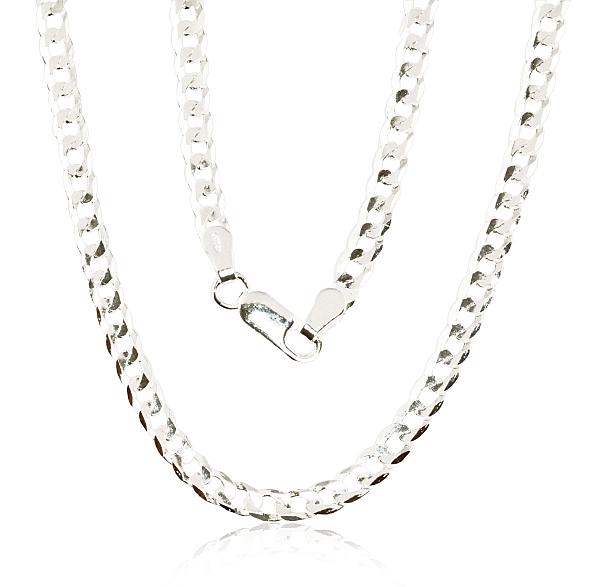 Sudraba ķēdīte "Kartjē 3.9 mm"