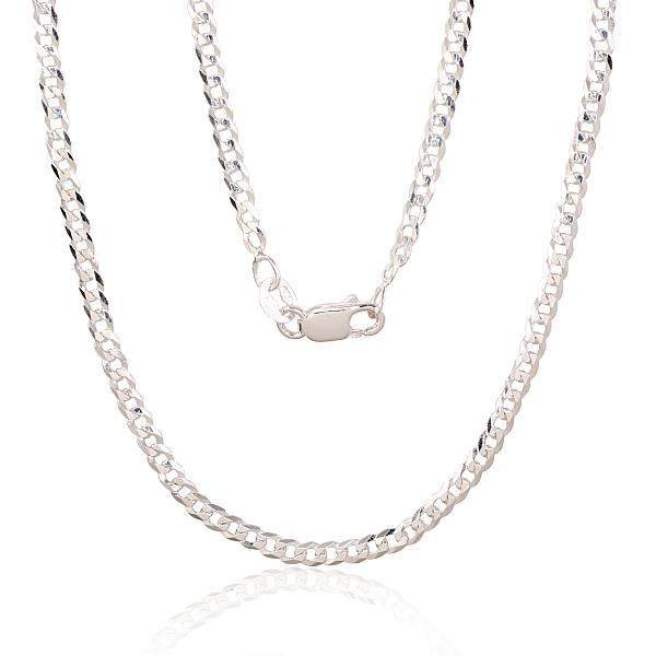 Sudraba ķēdīte "Kartjē 2.5 mm"