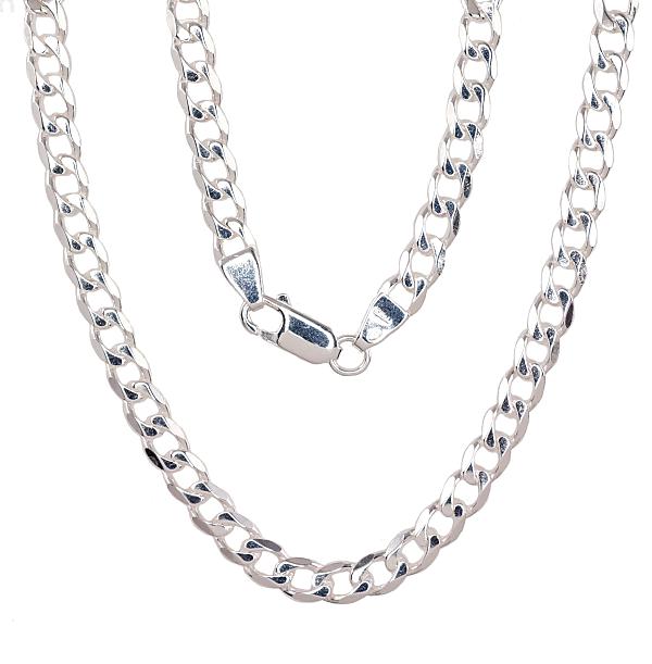 Sudraba ķēdīte "Kartjē 4.1 mm"