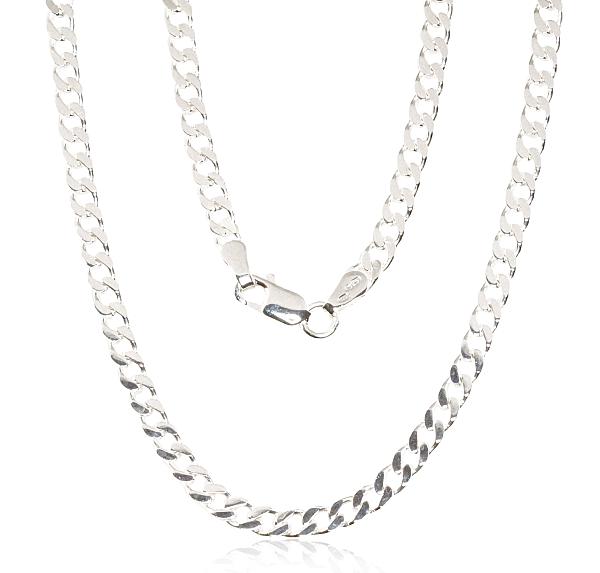 Sudraba ķēdīte "Kartjē 3.5 mm"