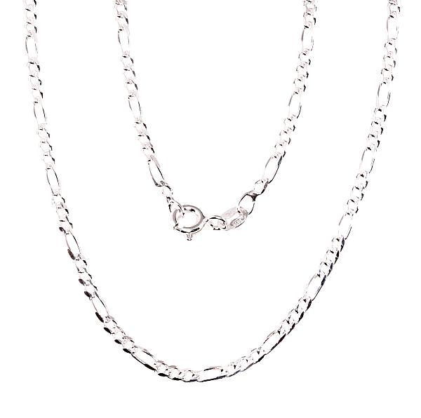 Sudraba ķēdīte "Figaro 2.2 mm"