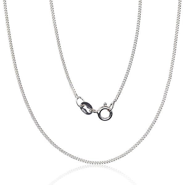 Sudraba ķēdīte "Kartjē 1 mm"