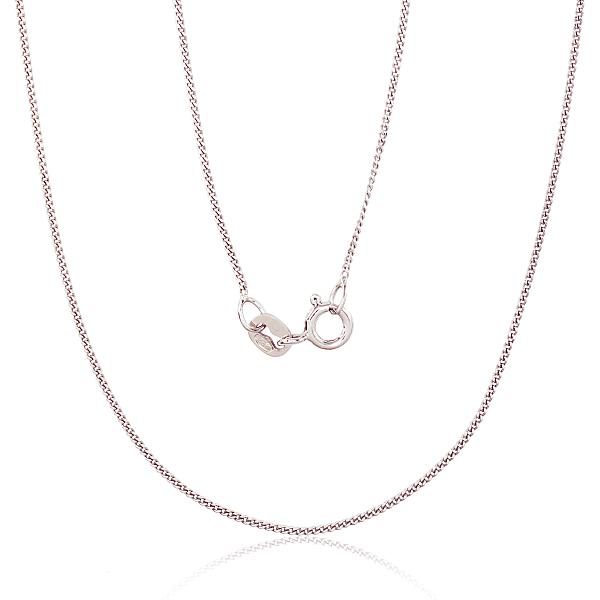 Sudraba ķēdīte "Kartjē 1 mm"