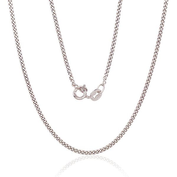 Sudraba ķēdīte "Kartjē 2 mm"