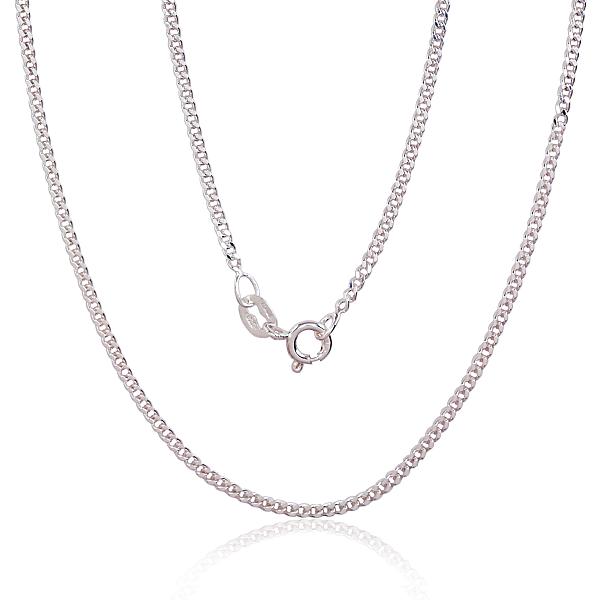 Sudraba ķēdīte "Kartjē 2 mm"