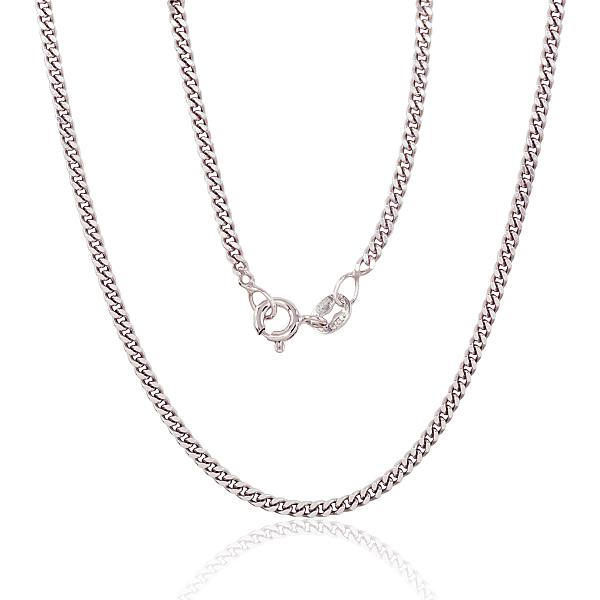 Sudraba ķēdīte "Kartjē 2 mm"