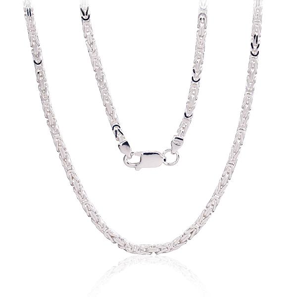 Sudraba ķēdīte "Bizantija 2.5 mm"